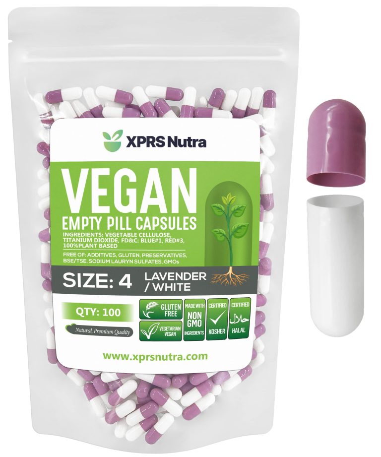 XPRS Nutra Size 4 Empty Capsules