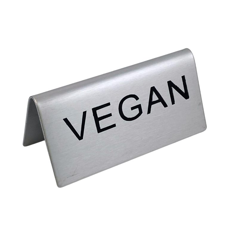 Vegan Table Tent