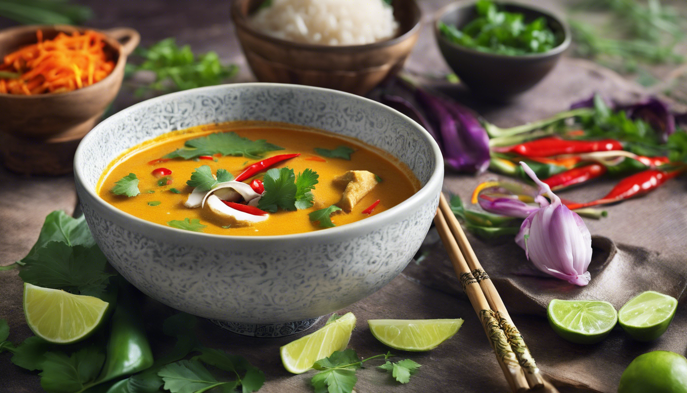 Vegan Thai Curry Soup