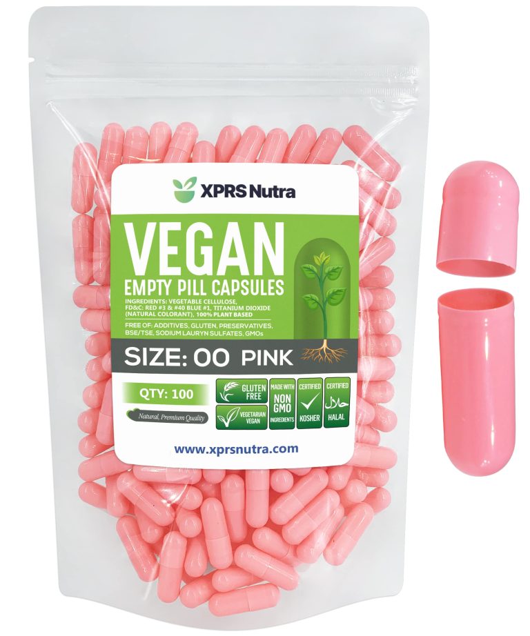 Size 00 Empty Vegan Capsules