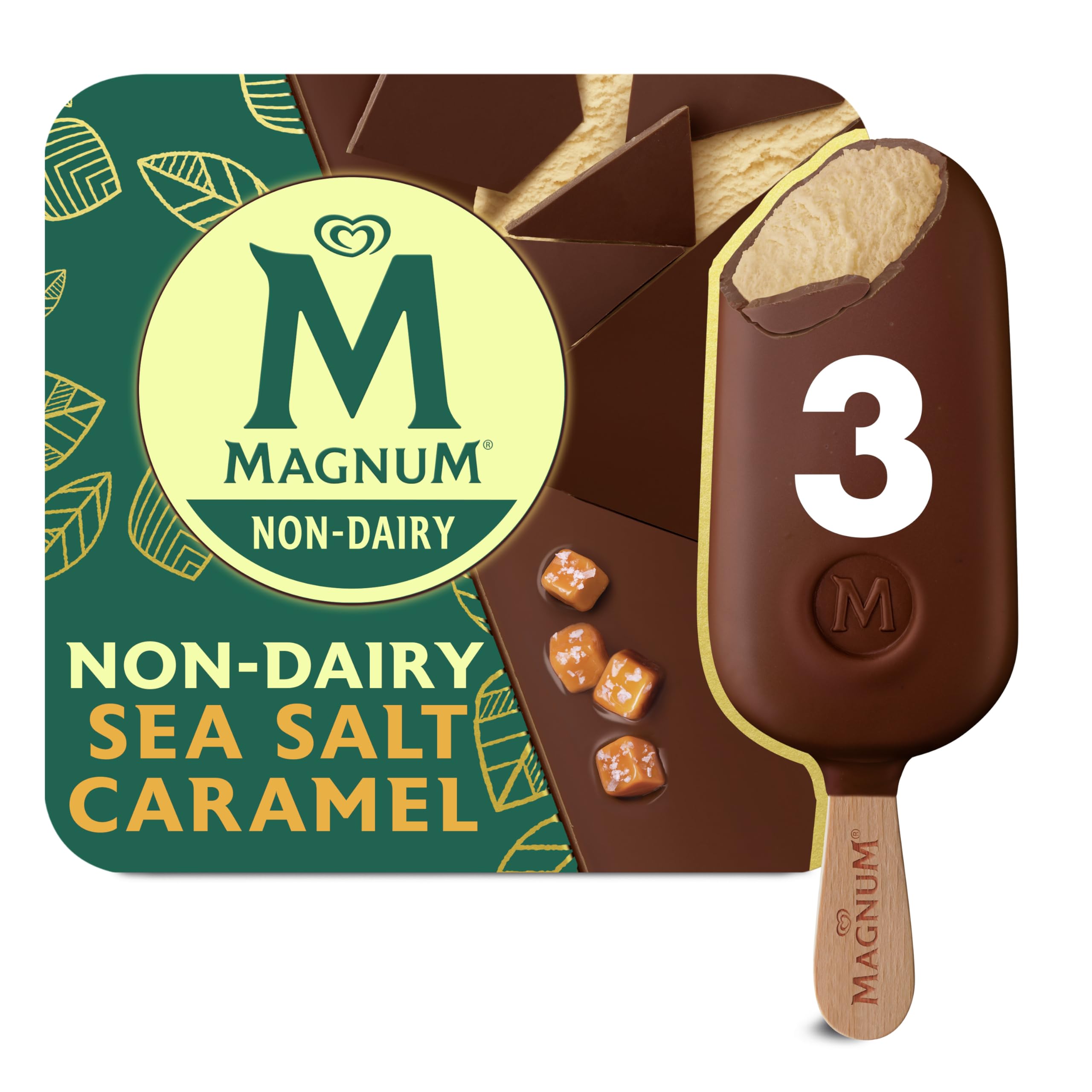 Magnum Vegan Sea Salt Caramel Ice Cream Bars