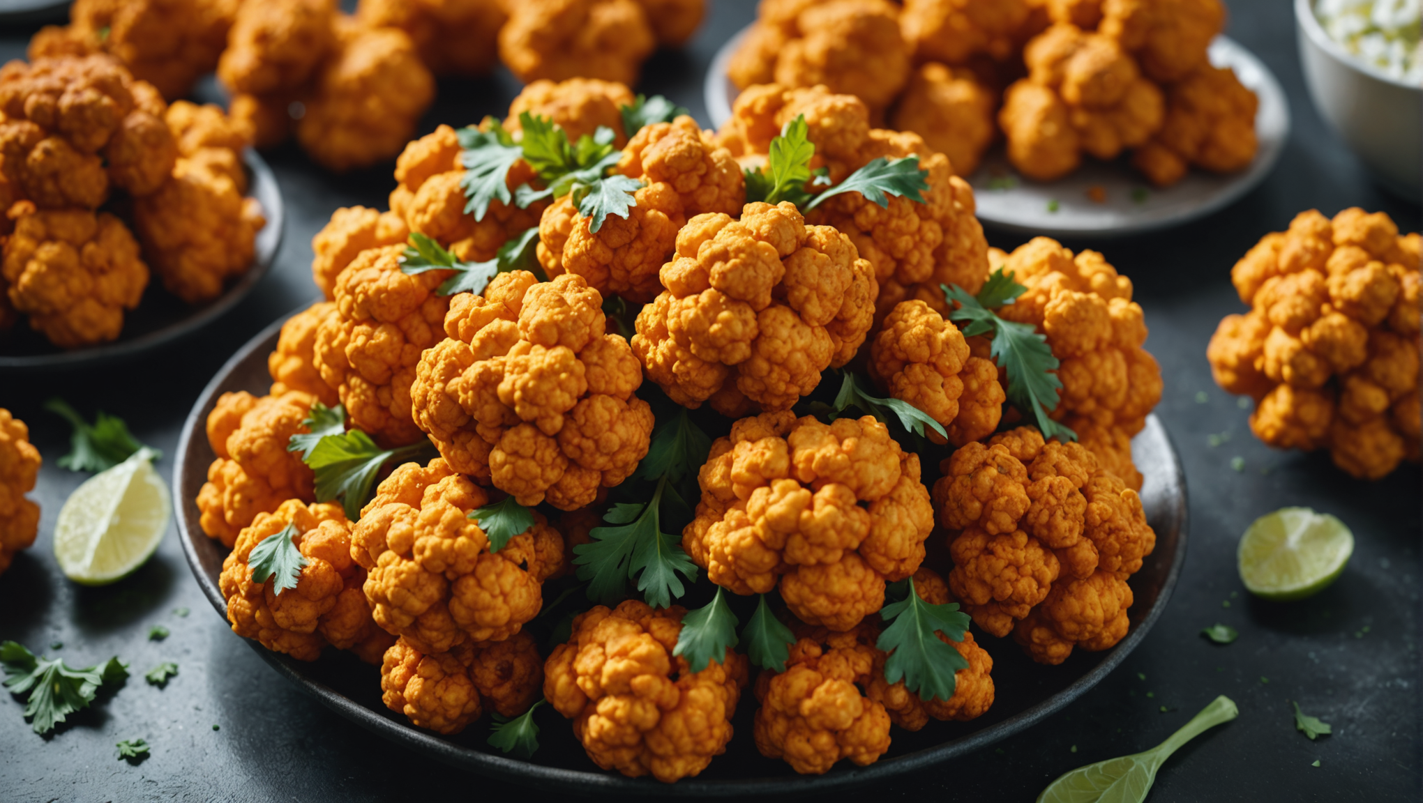 Vegan Buffalo Cauliflower