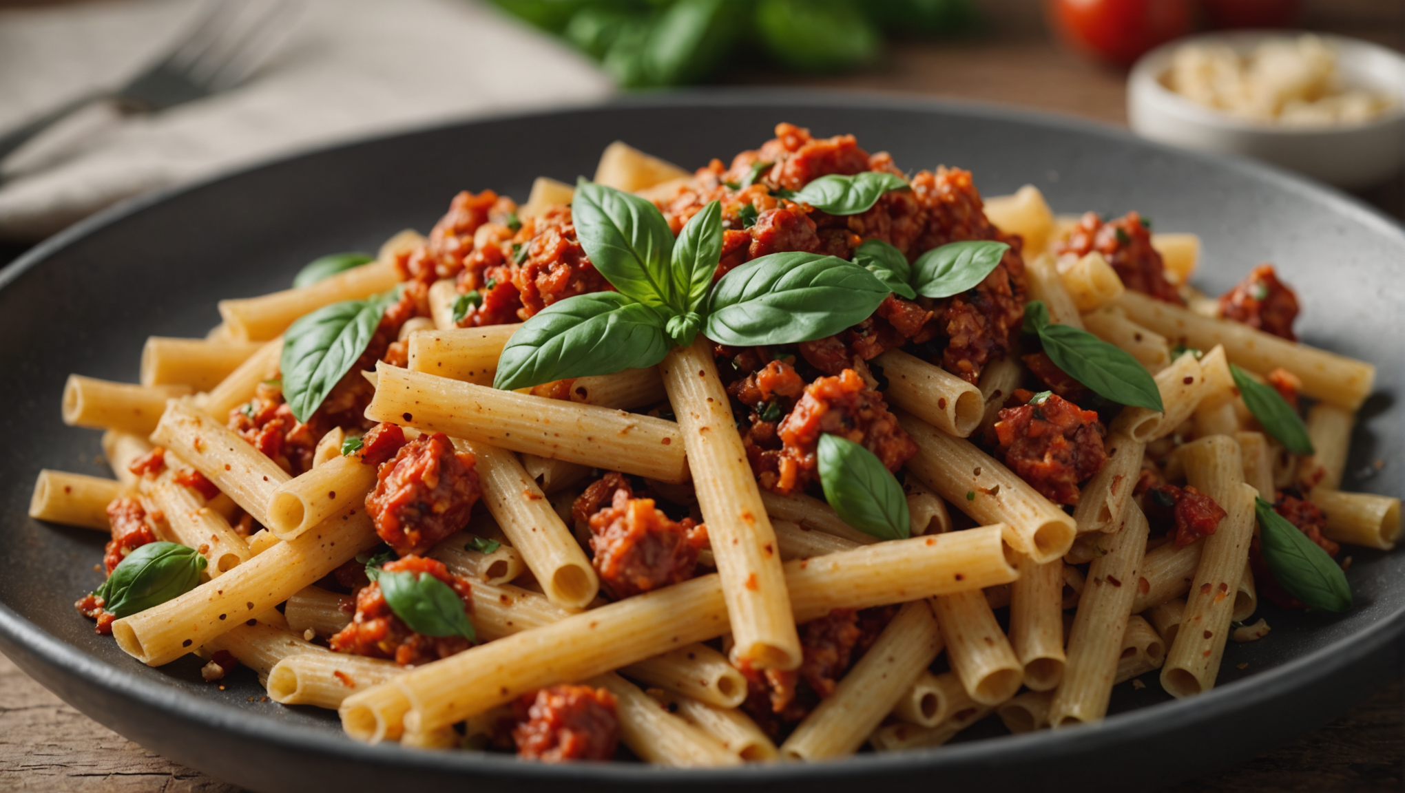 Vegan Sun-Dried Tomato Pasta