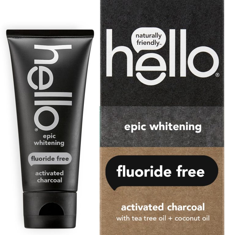 hello Activated Charcoal Epic Whitening Toothpaste