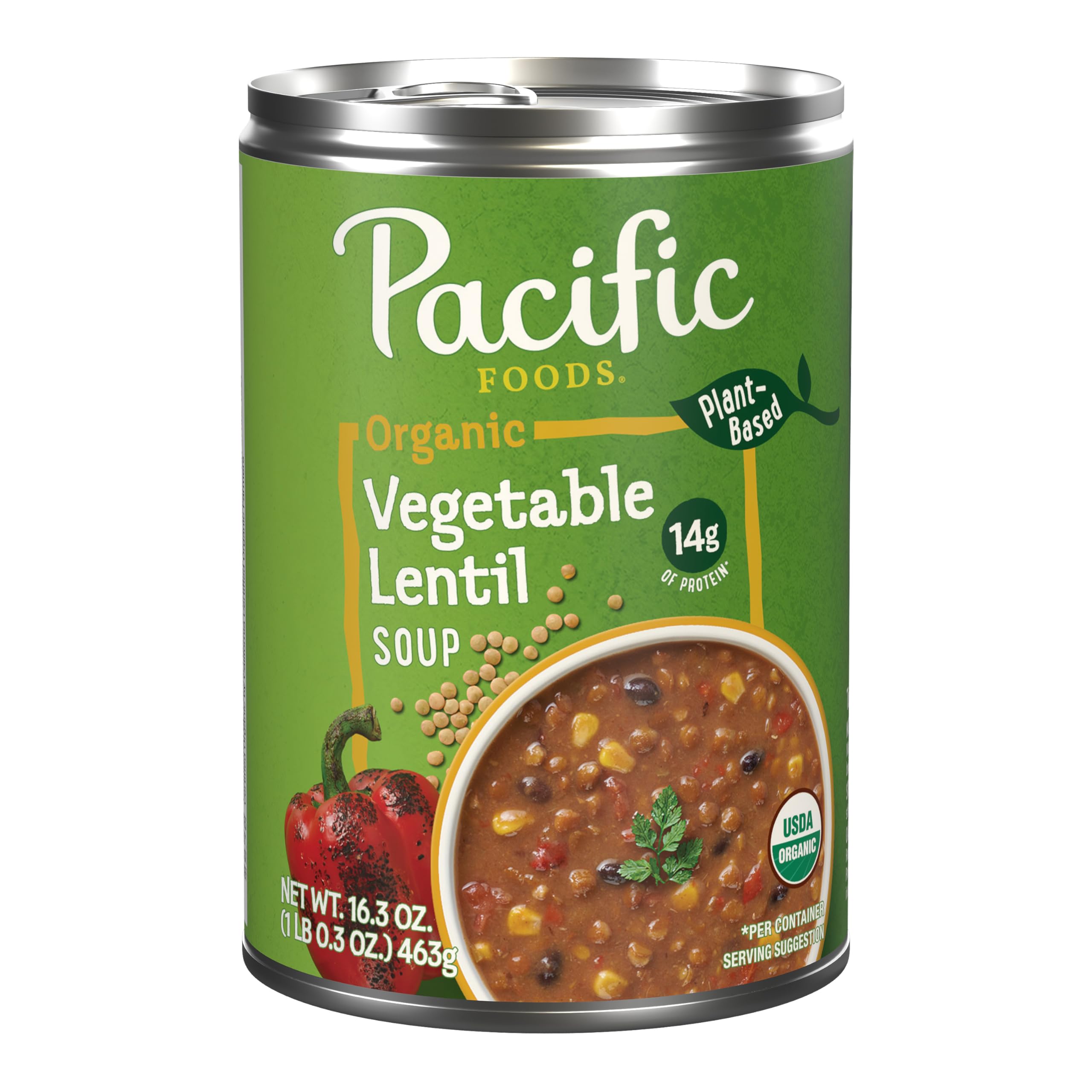 Pacific Foods Organic Vegetable Lentil Soup