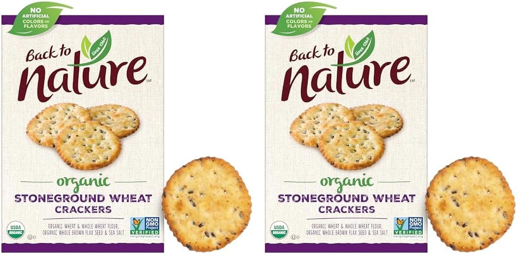 Back to Nature Cheese Flavored Crackers