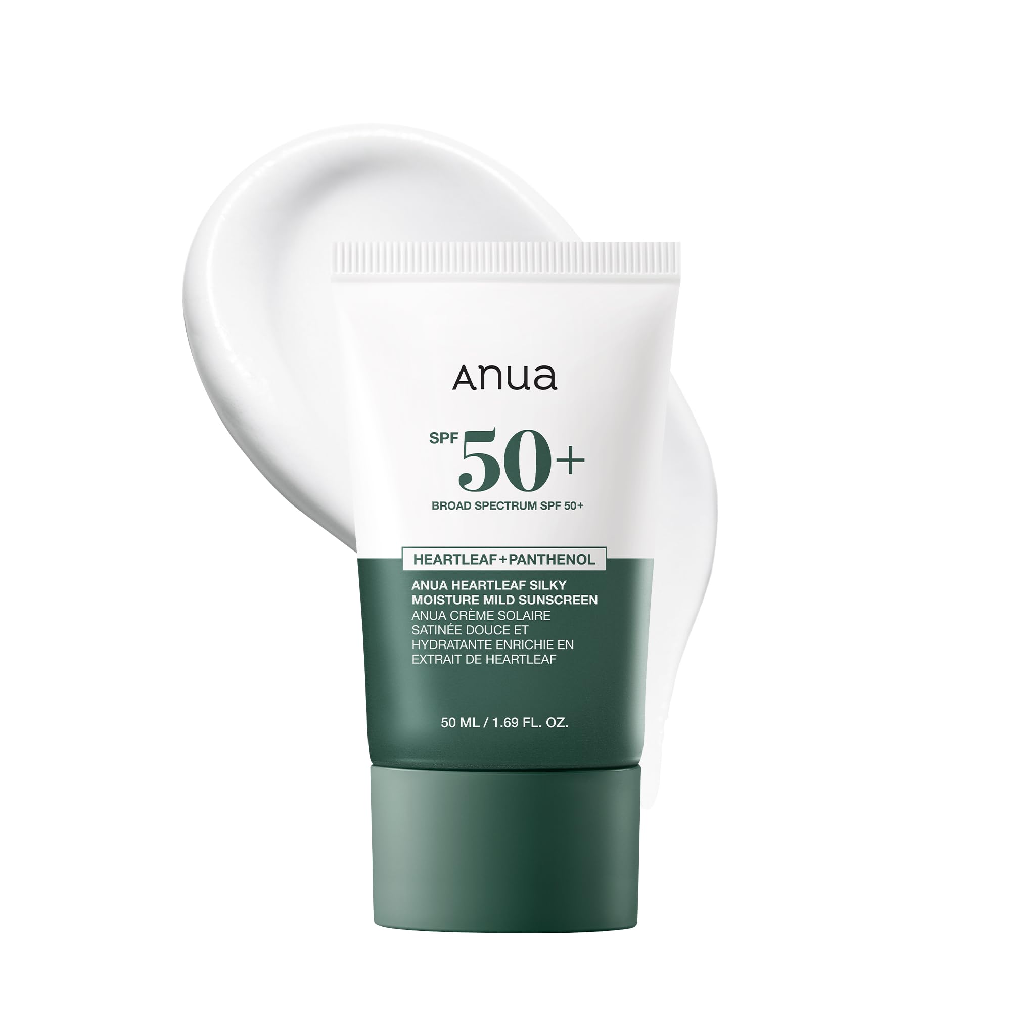 Anua Heartleaf Silky Moisture Mild Sunscreen